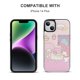 thumbnail image 5 of Funda tipo cartera Melody para iPhone 14 Plus con tarjetero, tapa trasera tipo libro de piel sintética con función atril, ranuras para tarjetas, cierre magnético doble, antigolpes., 5 of 6