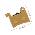 thumbnail image 2 of unbranded Accesorio De Pastillas De Electromóvil Dorado Para Reemplazo Eficiente, 2 of 6