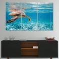 thumbnail image 3 of Designart 'Large Hawksbill Sea Turtle' Metal Wall Art, 3 of 3