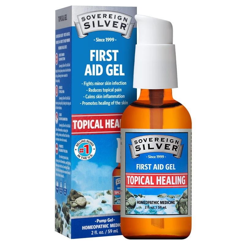 Sovereign Silver First Aid Gel, 2 Oz