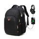 thumbnail image 2 of Mochila antirrobo grande para ordenador portátil con puerto de carga USB para portátiles de 17,3 pulgadas Mochila funcional multifuncional, 2 of 4