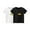 White, variant on Eltusu Boys Cotton T-Shirts, Crewneck Comfort Two Pieces Pullover Short Sleeve Tops White Size 6-8 T