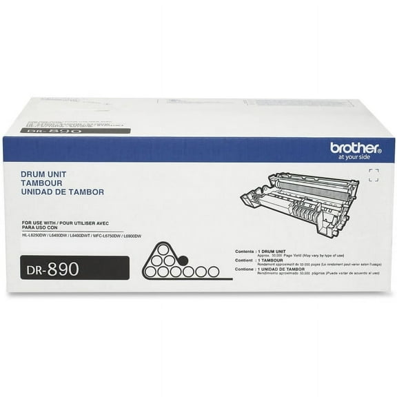 Brother Genuine OEM DR-890 Drum Unit (50K YLD)