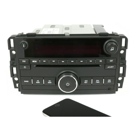 2011-12 GMC Acadia AM FM CD Player w Aux & Bluetooth Upgrade Opt UUI PN 20935121 -