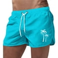 thumbnail image 3 of Kcolen Men's Swim Trunks Quick Dry Bathing Suit Swimming Board Shorts Hawaiian Beach Swimwear with Pockets, 3 of 5