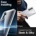 thumbnail image 7 of JETech Case for Samsung Galaxy A16 5G / 4G 6.7-Inch, Non-Yellowing Shockproof Bumper Protective Phone Cover, Anti-Scratch Hard PC Back (Clear), 7 of 7