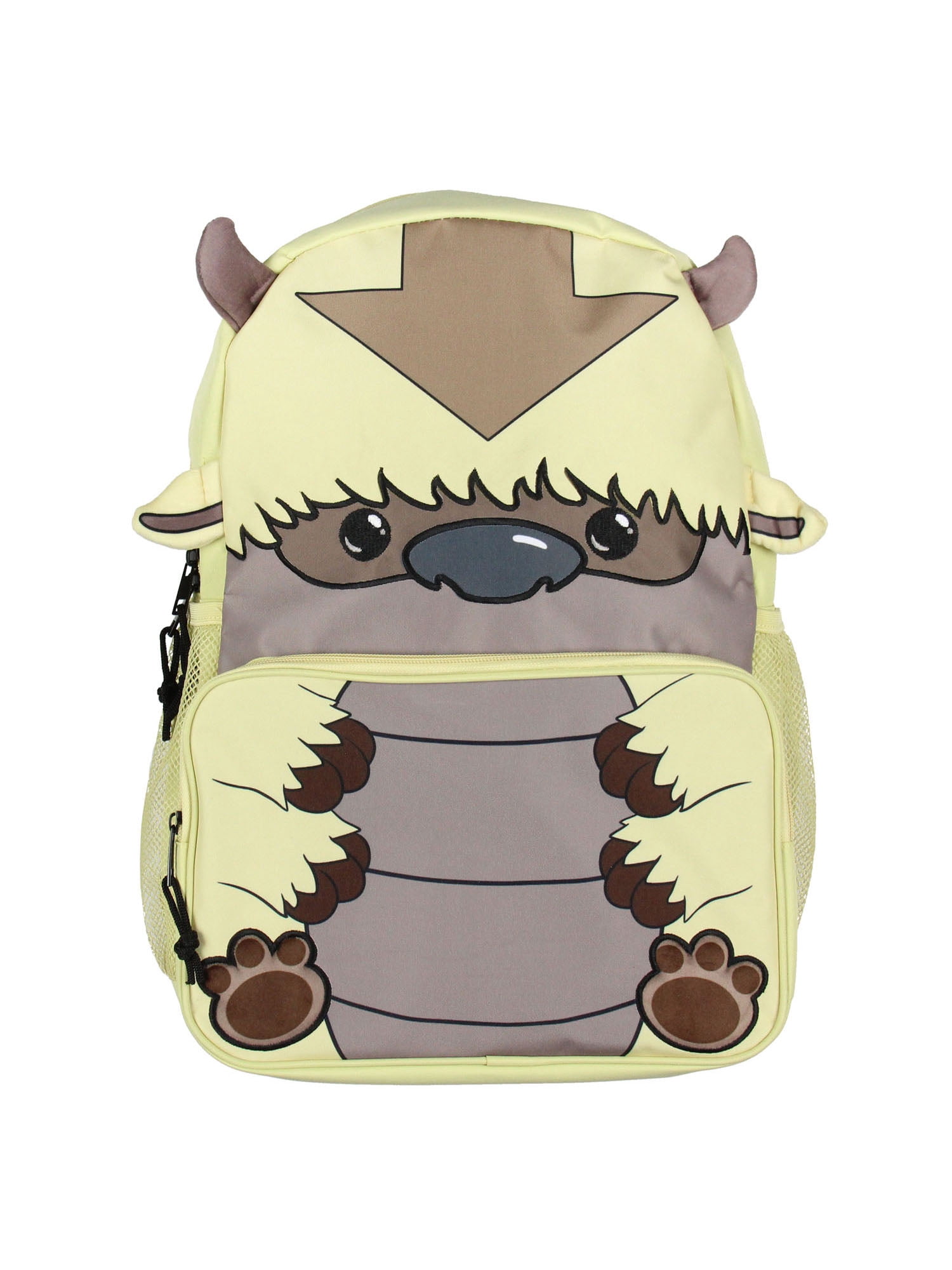 avatar laptop backpack Avatar: The Last Airbender - Aang (Sublimated) an applique of Momo appears Nickelodeon Avatar The Last Airbender