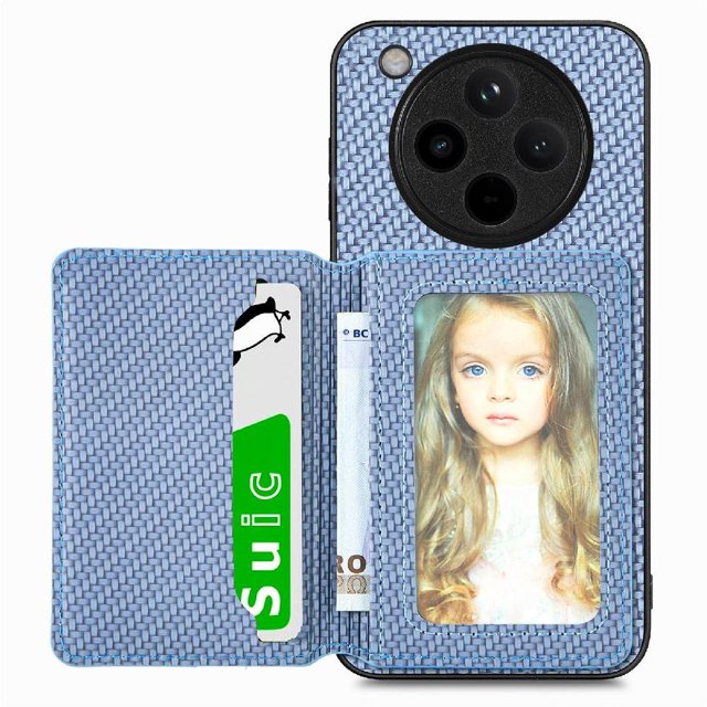 Case For FOXDOCK OPPO Find X8 Pro Stand Function RFID Blocking Magnetic Card Holder Complete Camera Safety