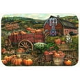 thumbnail image 2 of Carolines Treasures PTW2008CMT Pumpkin Patch And Fall Farm Kitchen & Bath Mat, 20 x 30, 2 of 2