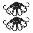 thumbnail image 4 of a refined product description for your **10pcs Stroller Hooks / Heavy Duty Trolley Bag Hangers**:\n\n \n\n### 🛒 10pcs Heavy Duty Stroller Hooks –, 4 of 5