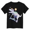 thumbnail image 4 of PEASKJP Baby Boys Shirt Boys and Girls Shirts Printed Short Sleeve Graphic T Shirts,Size 9-10 Years, 4 of 4