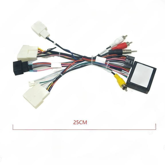 Suitable for Toyota Camry Avalon Saina Corolla Android large screen navigation power cord Canbus protocol box