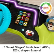 Fisher-Price Laugh & Learn Sit & Steer Driver Learning Toy for Infants & Toddlers