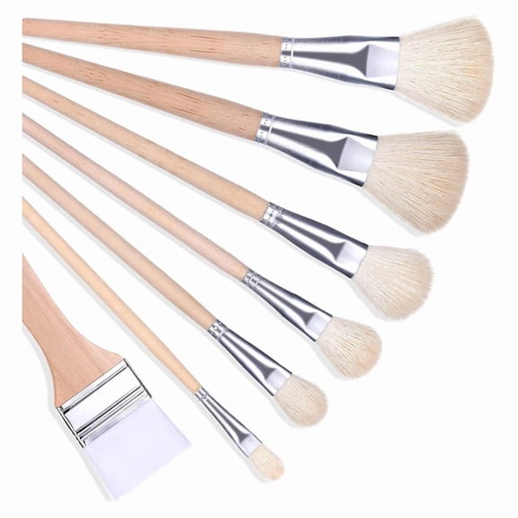1set * mop brush for acrylic painting-As Shown