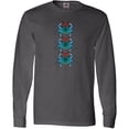 thumbnail image 3 of Inktastic Blue Crab Lover Long Sleeve T-Shirt, 3 of 5