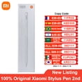 thumbnail image 2 of Lápiz óptico Xiaomi Stylus Pen 2.º para Xiaomi Mi Pad 6/5 Pro, baja latencia, dibujo, escritura, captura de pantalla, punta de 26°, lápiz táctil inteligente para pantalla de tableta, 2 of 5
