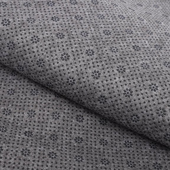 FENGGUIQU carpet bottom material Anti-Slip Rug Pad Dark Grey 1Pack for Business Owners