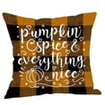 thumbnail image 1 of Binmer Housse de Coussin d'Halloween Décor Citrouilles Coussin, 1 of 1