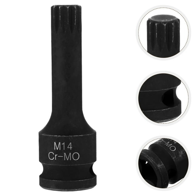 IFANLANDOR Embouts de Prise de Commande Impact Acier au Chrome Molybdène Traitement Anti-Rouille Travail Mécanique 1Pcs