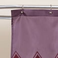thumbnail image 2 of Lush Decor Mayra Geometric Polyester Shower Curtain, 72x72, Purple, Single, 2 of 3