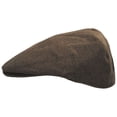 thumbnail image 3 of Swansea Cotton Herringbone Ivy Cap - S  - Brown/Tan, 3 of 4