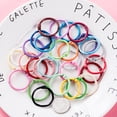 thumbnail image 3 of WORGEOUS 100pcs Metal Loose Leaf Binder Rings Multi-purpose Snap Ring Loose Paper Notebook Rings Keychain Rings, 3 of 8