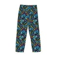 thumbnail image 3 of Vsdgher Love Music Print Mens Pajama Pants Sleep & Lounge Pants, PJ Bottoms With elastic waistb and Pockets, 3 of 5