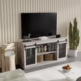 thumbnail image 2 of Furmax Durable Television Stands, Gray, 57.87" x 27.95" x 15.55", 2 of 7