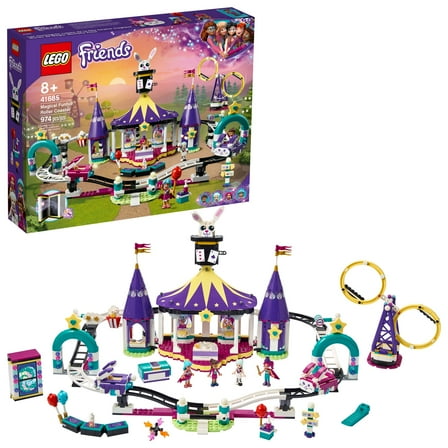LEGO Friends Magical Funfair Rollercoaster 41685 Building Set (974 Pieces)