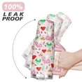 thumbnail image 6 of 40oz Cute Colorful Botanical Mushroom Stainless Steel Flip Straw Tumbler Spill Proof Travel Cup Double Wall Vacuum Insulated Coffee Mug with Top Handle, 6 of 6