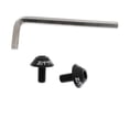 thumbnail image 4 of 2 tornillos para jaula de botella de agua de aleación de aluminio, tornillos hexagonales para bicicleta, destornillador Negro Cola Pernos de jaula de botella de agua, 4 of 6