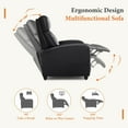 thumbnail image 5 of Massage Recliner Chair for Adults, Adjustable Home Theater Seating with Lumbar Support, Small Recliners for Small Spaces, 5 of 14