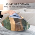 thumbnail image 4 of Yayeee Pillowcase King Size Set of 2 Satin Wrinkle Resistant Envelope Pillow Case, Abstract Wavy Landscape, 4 of 8