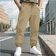 thumbnail image 1 of Ceisia Men's Spring Summer Casual Sports Gift Work Pants - Loose Straight Leg Multi-Pocket Drawstring Elastic Waist Outdoor Pan ts, 1 of 7