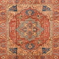 thumbnail image 1 of Ahgly Company Indoor Square Abstract Red Persian Area Rugs, 8' Square, 1 of 6