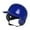 Blue, variant on funtasica Baseball Batting Helmet 12.2x8.27x8.27" Breathable for Game Match Tournament Red