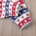 thumbnail image 7 of XXWXYD Girls 4th of July Outfit Patriotic Romper Sleeveless Adjustable Strap Jumpsuit with Pocket Holiday Celebration Comfortable Summer Playwear for Baby Kids, 7 of 7