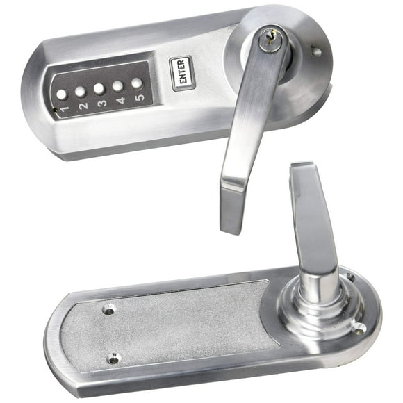 Kaba Ilco 5021 XS WL 26D 41 Kaba Access 5000 Extra Heavy-Duty Pushbutton Lever Lock, Schlagle C Keyway - 298778