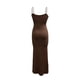 thumbnail image 4 of SAYOO Vestido de cola de pez sin mangas para mujeres SAYOO moda, 4 of 7