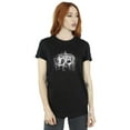 thumbnail image 2 of DC Comics Womens Batman Paint Splatter Cotton Boyfriend T-Shirt, 2 of 3