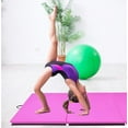 thumbnail image 5 of GJWL 10x4 Feet 4-Panel Folding Gymnastics Mat – 2-Inch Thick Pad with Vinyl Surface and Carrying Handles for Tumbling, Yoga, Pilates, Home Workouts, and Martial Arts, 5 of 5