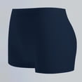 thumbnail image 3 of idosla Women Workout Booty Shorts Impact Scrunch Lifting Biker Gym Hot Shorts Spandex for Yoga Running (Dark Blue, M), 3 of 7