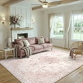 thumbnail image 2 of CHITOOMA 5'x7' Machine-washable Area Rugs for Living Room, Stain Resistant Non-Shed Carpet, Boho Floral Area Rugs with Non-Slip Backing for Bedroom, Dining Room, Dorm, Office, 2 of 9