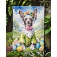thumbnail image 2 of Chinese Crested Easter Egg Hunt Garden Flag, 2 of 4