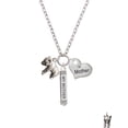 thumbnail image 2 of Delight Jewelry Silvertone Panda Bear Standing Always My Mother Bar Zoe Necklace, 2 of 4