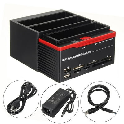 USB 3.0 Dual SATA/IDE HDD Dock (USB 3.0 + Clone)