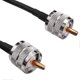 thumbnail image 3 of 15M UHF Coaxial Cable RG58 Coax Cable PL259 Cable 50 Ohms CB Radio Antenna Cable UHF Male to UHF Male Low Loss UHF, 3 of 5