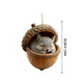 thumbnail image 3 of 9Pcs Forest Animal Acorn Ornaments, Cozy Forest Christmas Ornaments, Pine Cone Animal Christmas Tree Hangning Ornaments, 2D Acrylic Christmas Decorations for Home Decor, 3 of 7