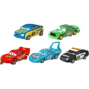 Disney Pixar Cars 3 Vehicle 5-Pack, Set of 5 Collectible Character Cars, Gift for Kids & Fans Ages 3 Years Old & up