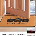 thumbnail image 3 of Horror Pumpkin Ghost Non-Slip Doormat 30x17 Inch Happy Halloween Protection Welcome Mat Switch Rug for Entryway Porch Entryway Bathroom, 3 of 7
